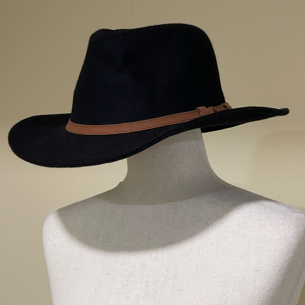 Vintage Dorfman Pacific Co DPC Unisex Wool Blend Hat Black Size M